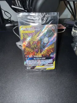 Moltres Zapdos Articuno GX Hidden Fates Pokemon Black Star Promo SM210 - SEALED - Image 1