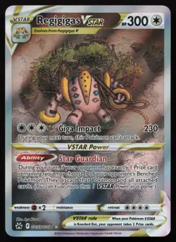 Regigigas VSTAR GG55/GG70 Holo Crown Zenith Galarian Gallery Pokemon English NM - Image 1