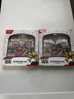Pokemon TCG Alakazam v New Sealed Box Lot Of 2 - Image 3