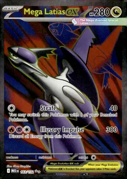 Pokemon TCG ME01: Mega Evolution #163/132 Mega Latias ex - Image 1