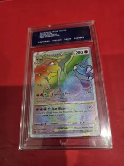 Charizard VSTAR Secret Rainbow Rare 174/172 - Brilliant Stars - Pokemon Card - Image 2