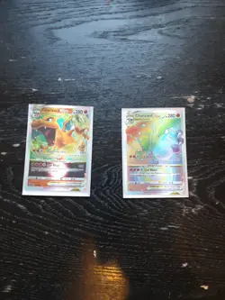 Charizard VSTAR 2022 Pokemon Sword Shield Brilliant Stars #174/172 Rare Rainbow - Image 3