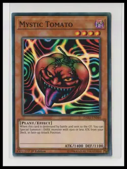 Mystic Tomato - DASA-EN046 - Super Rare - 1st Edition - Yu-Gi-Oh! - Image 1