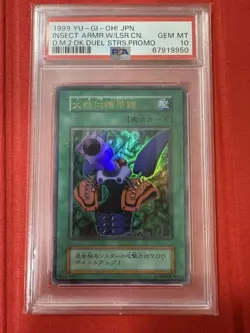 YuGiOh Machine Attacker PSA10 Vintage Original Series OCG Rare Card - Image 1