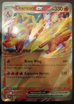Charizard EX 161 Sv: Scarlet & Violet Promo Holo Pokemon TCG Card - Image 1
