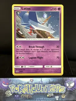 Pokemon Card Latios SM88 Black Star Promo Holo Rare Cosmos Promo L/P - Image 1