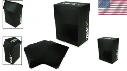 Waterproof Card Deck Storage Box with 100 Sleeves - Ideal for TCG Collectors - Image 2