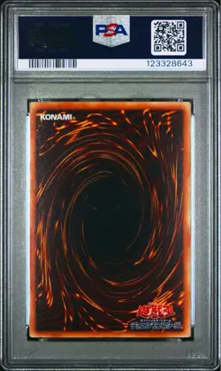 YuGiOh Dark Hole PSA10 Second Series Ultra Rare Collector Card - Image 2