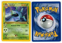 Pokemon TCG Fossil Card 34 Golbat Italiano Prima Edizione - Image 1