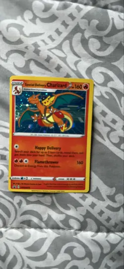 Special Delivery Charizard SWSH075 SWSH: Sword & Shield Promo Cards Holo - Image 1
