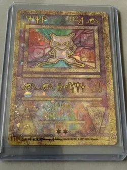 Pokemon TCG Ancient Mew 2000 Movie Promo Holo Card Near Mint Condition - Image 1