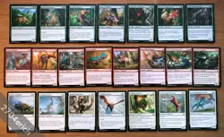 Complete Set of 22x Pauper Legal Dinosaur Cards Lot of 22 *NM* Magic Group MTG - Image 1