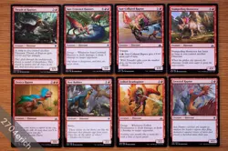 Complete Set of 22x Pauper Legal Dinosaur Cards Lot of 22 *NM* Magic Group MTG - Image 3