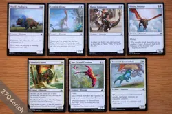 Complete Set of 22x Pauper Legal Dinosaur Cards Lot of 22 *NM* Magic Group MTG - Image 4