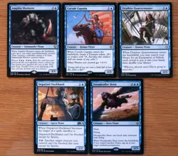 Set of 10 Blue Pirate Cards *NM* (English Magic MTG ) EDH Timestream Navigator - Image 2