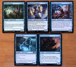 Set of 10 Blue Pirate Cards *NM* (English Magic MTG ) EDH Timestream Navigator - Image 3