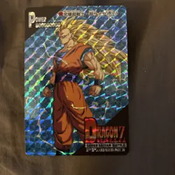 GOKU, SUPER SAIYAN 3 -PRISM - 1995 AMADA DRAGON BALL PP CARD VINTAGE - Image 1