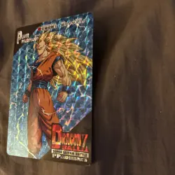 GOKU, SUPER SAIYAN 3 -PRISM - 1995 AMADA DRAGON BALL PP CARD VINTAGE - Image 3