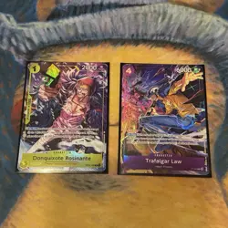 One Piece Illustration Box Vol 6 Promo Cards Law Rosinante Tcg New NM - Image 1