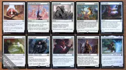 Set 10 Different White Target Removal Cards *NM* Magic MTG Swords to Plowshares - Image 1