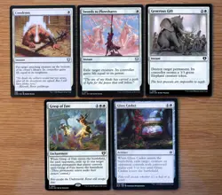 Set 10 Different White Target Removal Cards *NM* Magic MTG Swords to Plowshares - Image 2