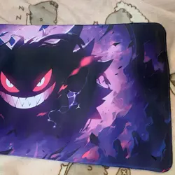 Gengar Standard Sized Playmat Tcg Trading Card Game Play Mat Rubber Pokemon - Image 3