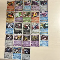 Pokemon Card Lot 23x Legendary LV.X Dialga Palkia Giratina Darkrai Japanese - Image 1
