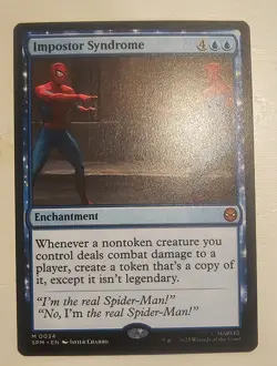 ~ Impostor Syndrome ~ NM Foil ~ Marvel's Spider-Man ~ MTG ~ - Image 1