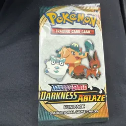 Pokemon Card - Darkness Ablaze - Fun Pack - 3 Cards - Factory Sealed 5 packs - Image 1
