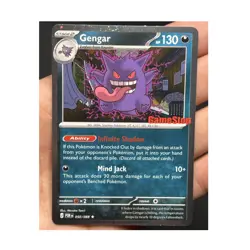 Pokemon Gengar GameStop Promo Holo Card 050/088 Stage 2 Pokemon Promos - Image 1