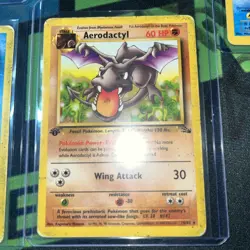 Pokemon psyduck, articuno, aerodactyl+ more 1st Edition Card Lot - 14 cards - Image 5