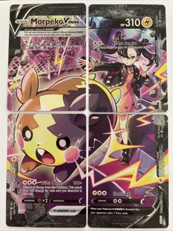 Morpeko V-Union [Set of 4] SWSH290 SWSH: Sword & Shield Promo Cards Holo - Image 1