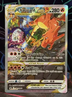 Pokemon Charizard VSTAR Full Art Holo Promo Card SWSH262 Sword & Shield - Image 1