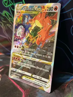 Pokemon Charizard VSTAR Full Art Holo Promo Card SWSH262 Sword & Shield - Image 2