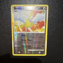 Pokemon Swablu SH5-12 Platinum Shiny Holo Rare Reverse Holo English Card - Image 1