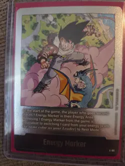 Dragon Ball Super Card Game Fusion World Manga Booster Energy Marker E-80 - Image 1