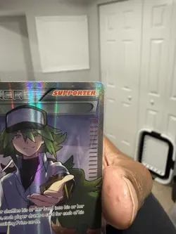 Pokemon N Full Art Promo Holo Trainer Supporter 105A/124 Alternate Art Card - Image 2