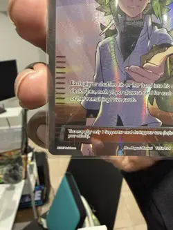Pokemon N Full Art Promo Holo Trainer Supporter 105A/124 Alternate Art Card - Image 4