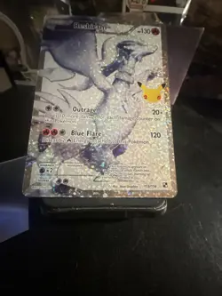 Pokemon TCG Reshiram Full Art 25th Anniversary Celebrations Card 113/114 - Image 4
