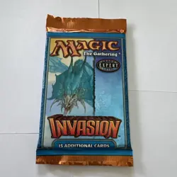 Wizards of the Coast Magic The Gathering Invasion 15 Card Booster Pack SEALED! - Image 1