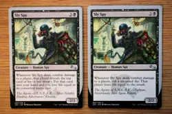 Sly Spy (All 6 Versions) A B C D E F *NM+* (Magic the Gathering MTG Unstable) - Image 4