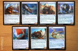 Set of 7 Pauper Legal Vehicles *NM Unplayed* (English Magic the Gathering MTG) - Image 1