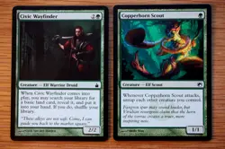 Set of 8 Pauper Legal Elves *NM Magic MTG* Farhaven Elf, Civic Wayfinder - Image 2