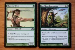 Set of 8 Pauper Legal Elves *NM Magic MTG* Farhaven Elf, Civic Wayfinder - Image 4
