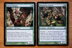 Set of 8 Pauper Legal Elves *NM Magic MTG* Farhaven Elf, Civic Wayfinder - Image 5