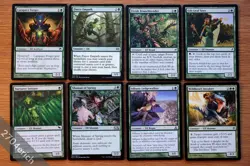 Set of 8 Pauper Legal Elves *NM Magic MTG* Fierce Empath Silhana Ledgewalker Elf - Image 1