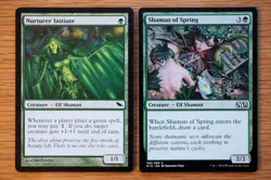 Set of 8 Pauper Legal Elves *NM Magic MTG* Fierce Empath Silhana Ledgewalker Elf - Image 4