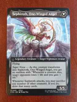 Magic: The Gathering Sephiroth, Fabled SOLDIER (Extended Art) FINAL FANTASY NM - Image 2