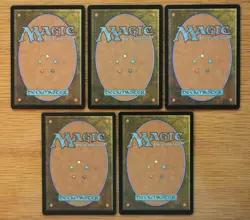 Set of 5 Omen of the Enchantments Set *Unplayed NM* Magic MTG Theros Beyond Sea - Image 2