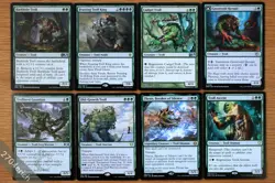 Set of 8 Different Green Trolls *NM* Magic the Gathering MTG EDH Commander - Image 1